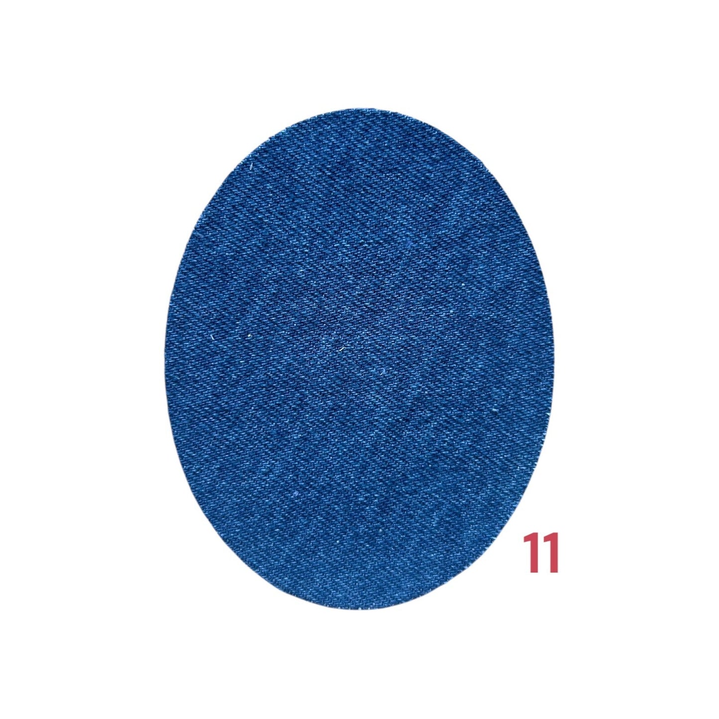 2er 5er 10er Set Jeansflicken zum Aufbügeln/Oval Bügelflicken/Reparaturflicken