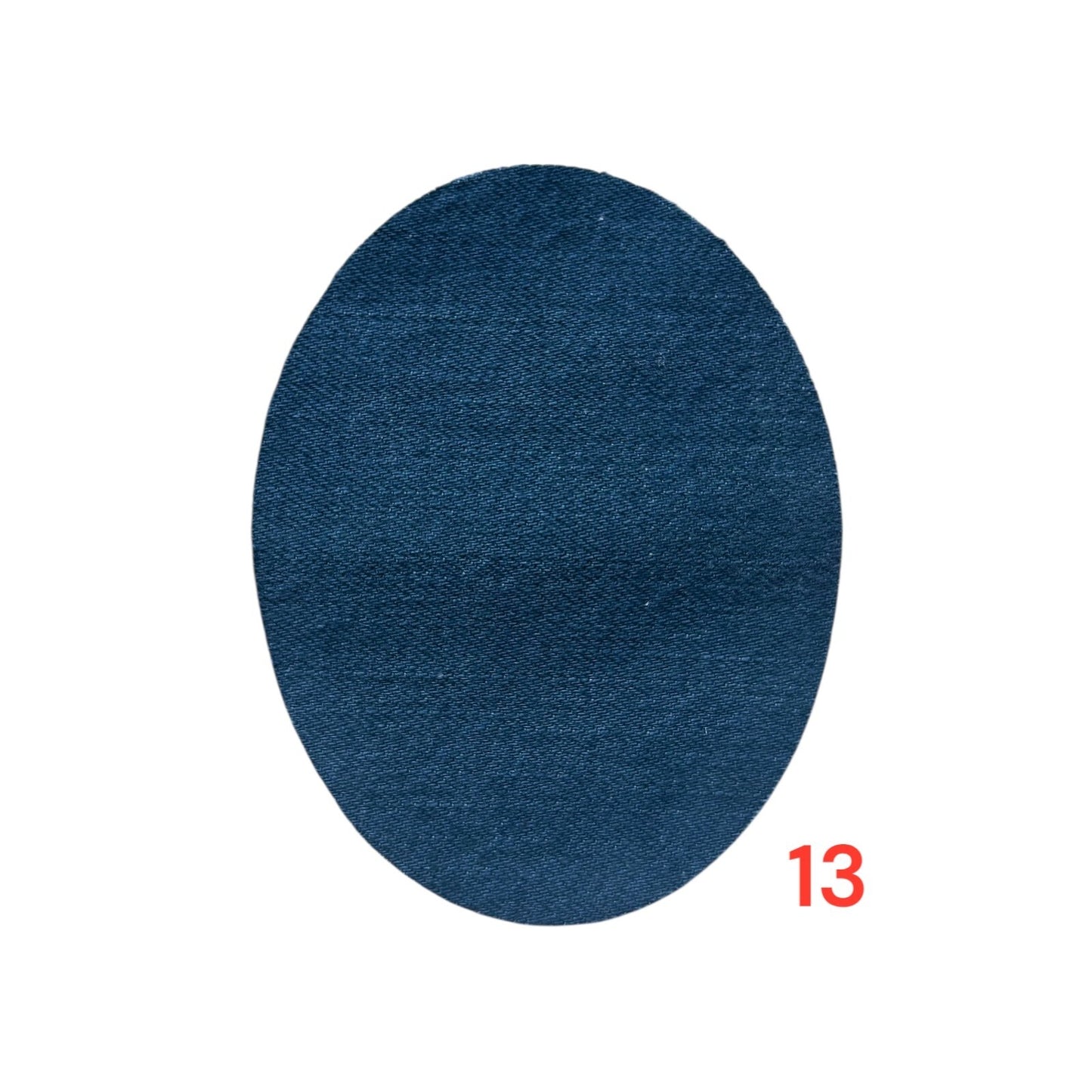 2er 5er 10er Set Jeansflicken zum Aufbügeln/Oval Bügelflicken/Reparaturflicken