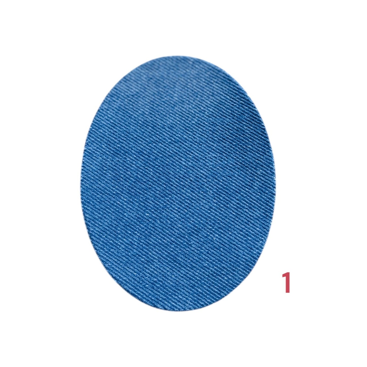 2er 5er 10er Set Jeansflicken zum Aufbügeln/Oval Bügelflicken/Reparaturflicken