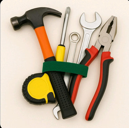 Reusable Velcro cable tie | Set of 25 | 300mm - PiovaHomeFashion 