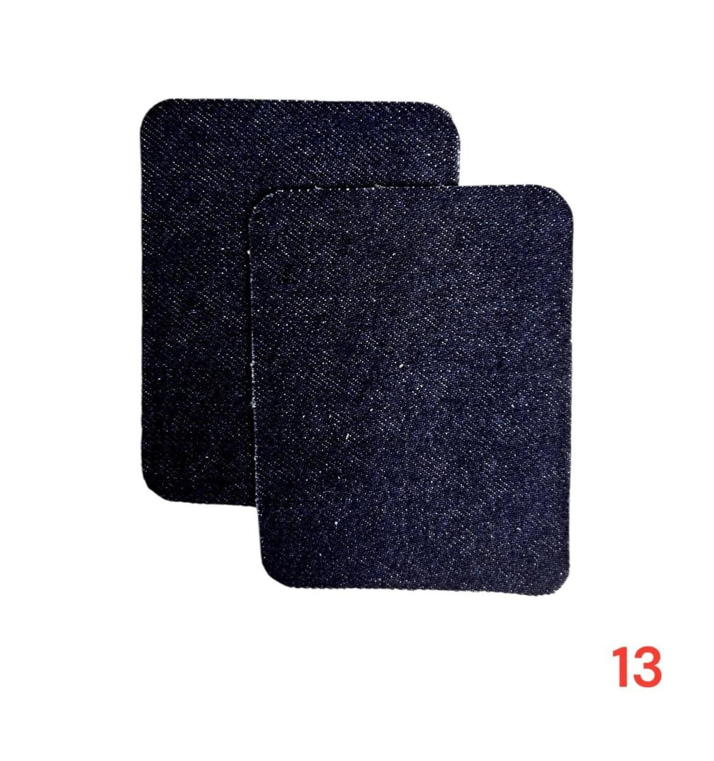 Jeans Bügelflicken zum Aufbügeln / Reparaturset / 10,5 x 8cm / Viele Farben