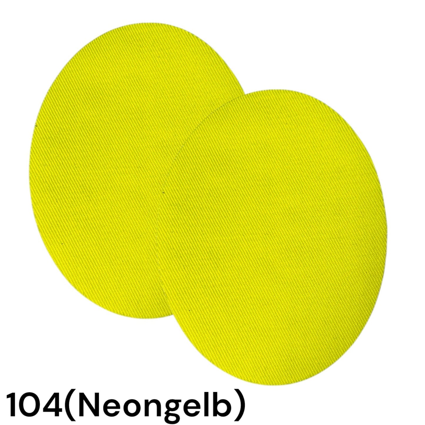 2x Bügelflicken oval/zum Aufbügeln/Kinder- +Arbeitsbekleidung/ Reparaturflicken