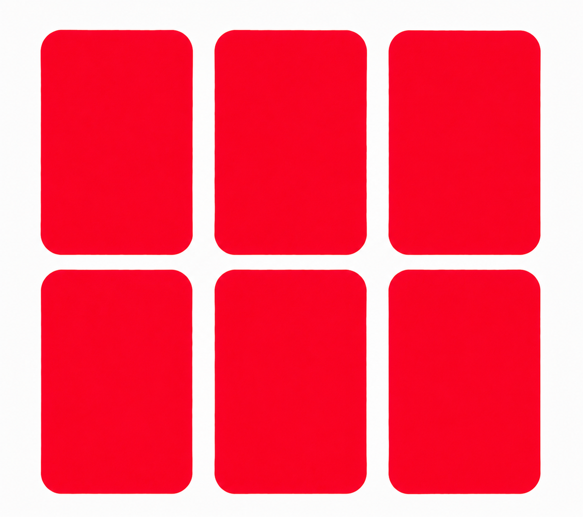 6x Bügelflicken zum Aufbügeln - 20 Farben zur Auswahl - 8 x 10,5 cm