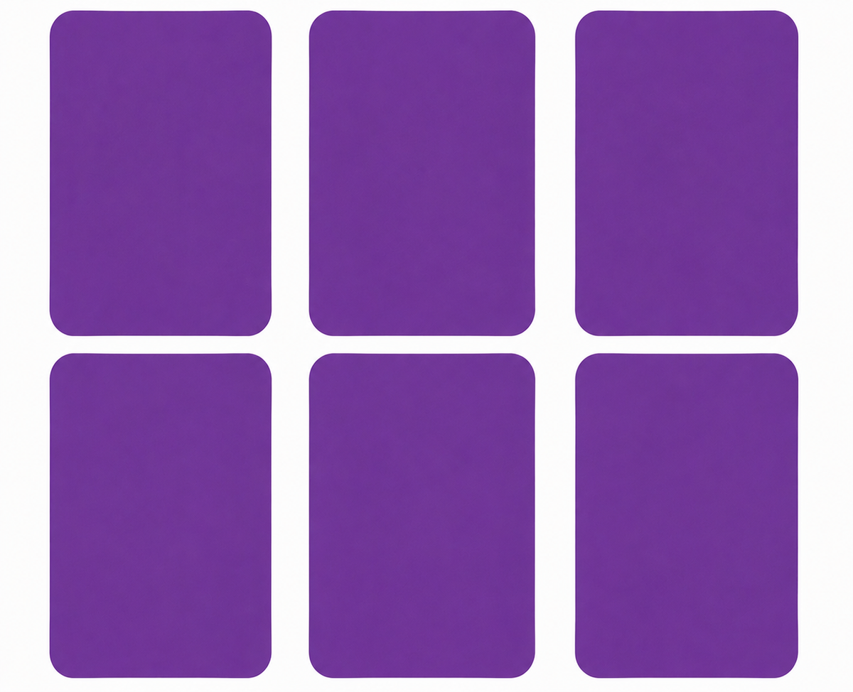6x Bügelflicken zum Aufbügeln - 20 Farben zur Auswahl - 8 x 10,5 cm