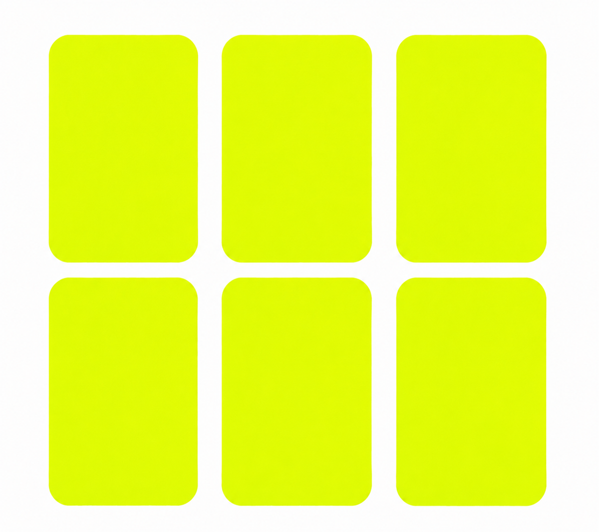 6x Bügelflicken zum Aufbügeln - 20 Farben zur Auswahl - 8 x 10,5 cm