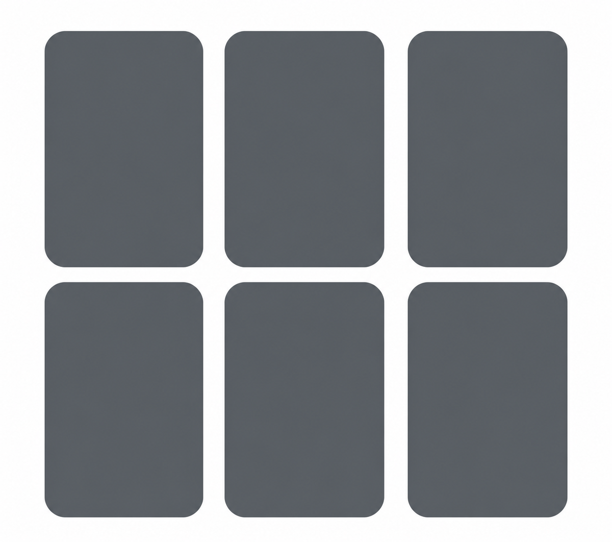 6x Bügelflicken zum Aufbügeln - 20 Farben zur Auswahl - 8 x 10,5 cm