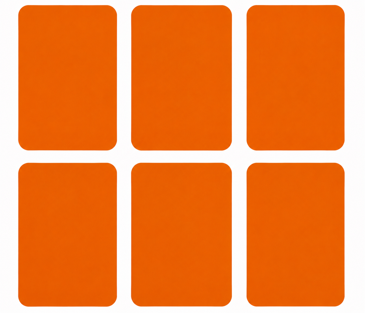6x Bügelflicken zum Aufbügeln - 20 Farben zur Auswahl - 8 x 10,5 cm