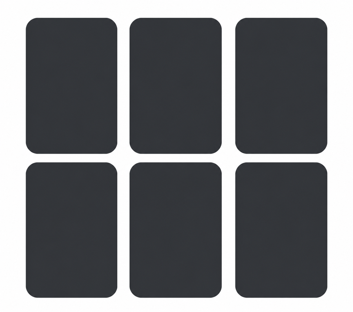 6x Bügelflicken zum Aufbügeln - 20 Farben zur Auswahl - 8 x 10,5 cm