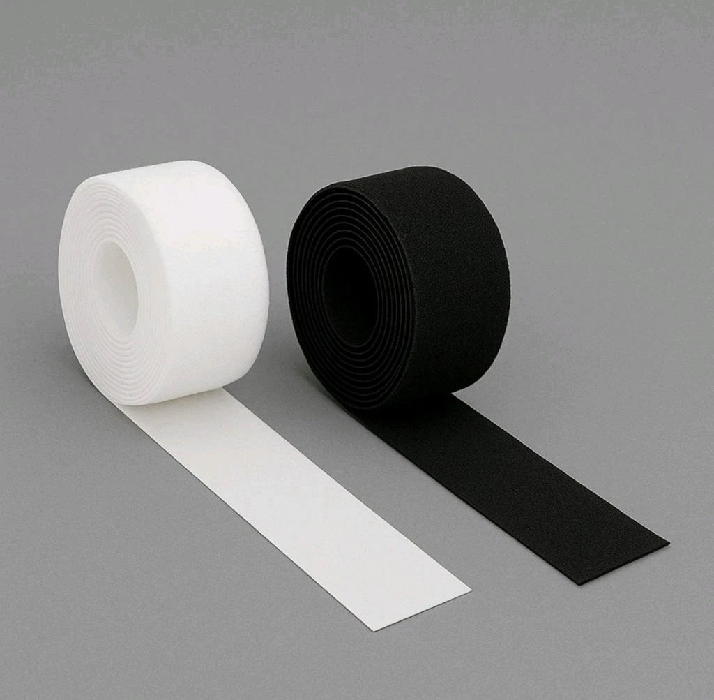Klettband selbstklebend extra stark 25mm Hakenband + Flauschband Klettverschluss / 10% Rabatt mit Code "Sommer25"