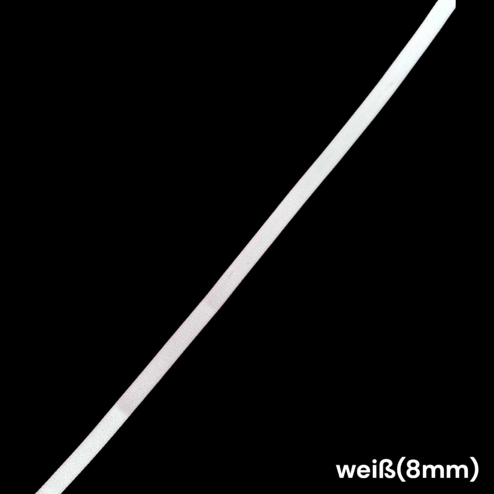 3 Meter BH-Trägerband / Elastisches Gummiband / Dekoband / viele Farben & Breiten / Haarschmuck / Wäsche / Cocktailkleider / Lingerie