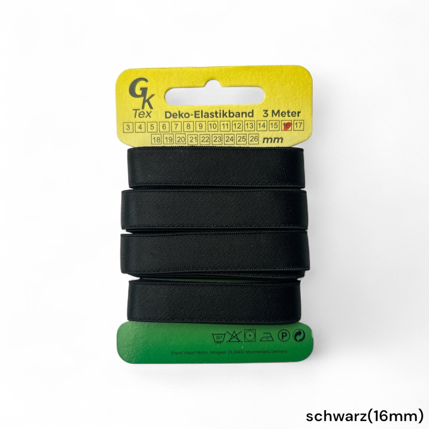 3 Meter BH-Trägerband / Elastisches Gummiband / Dekoband / viele Farben & Breiten / Haarschmuck / Wäsche / Cocktailkleider / Lingerie
