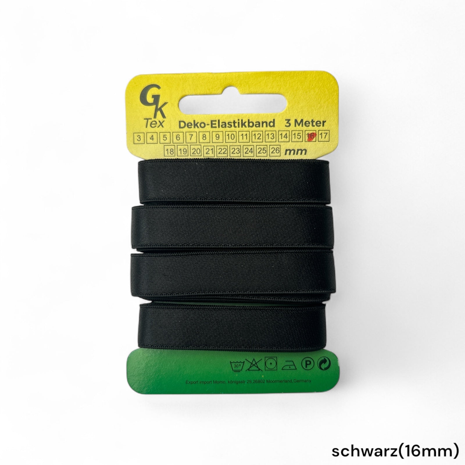 3 Meter BH-Trägerband / Elastisches Gummiband / Dekoband / viele Farben & Breiten / Haarschmuck / Wäsche / Cocktailkleider / Lingerie