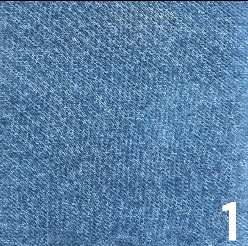 XXL Jeans Bügelflicken - Denim Aufbügler mit starkem Kleber