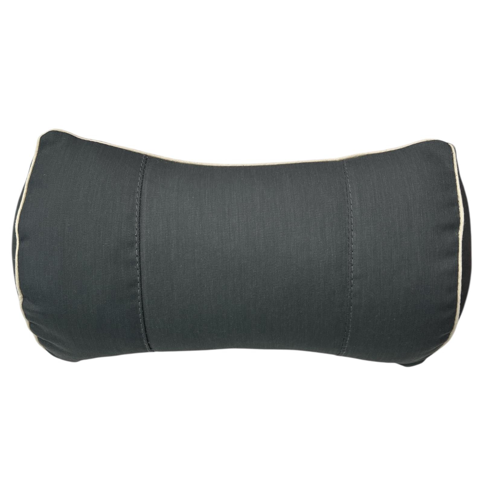 2x Ergonomisches Nackenkissen Auto & Büro – waschbar, mit Gummiband, 33x19 cm
