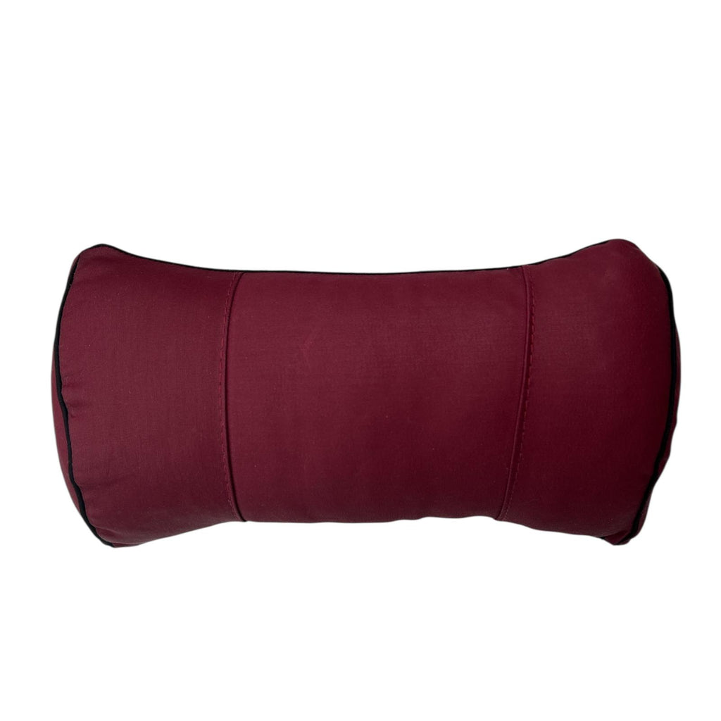 2x Ergonomisches Nackenkissen Auto & Büro – waschbar, mit Gummiband, 33x19 cm