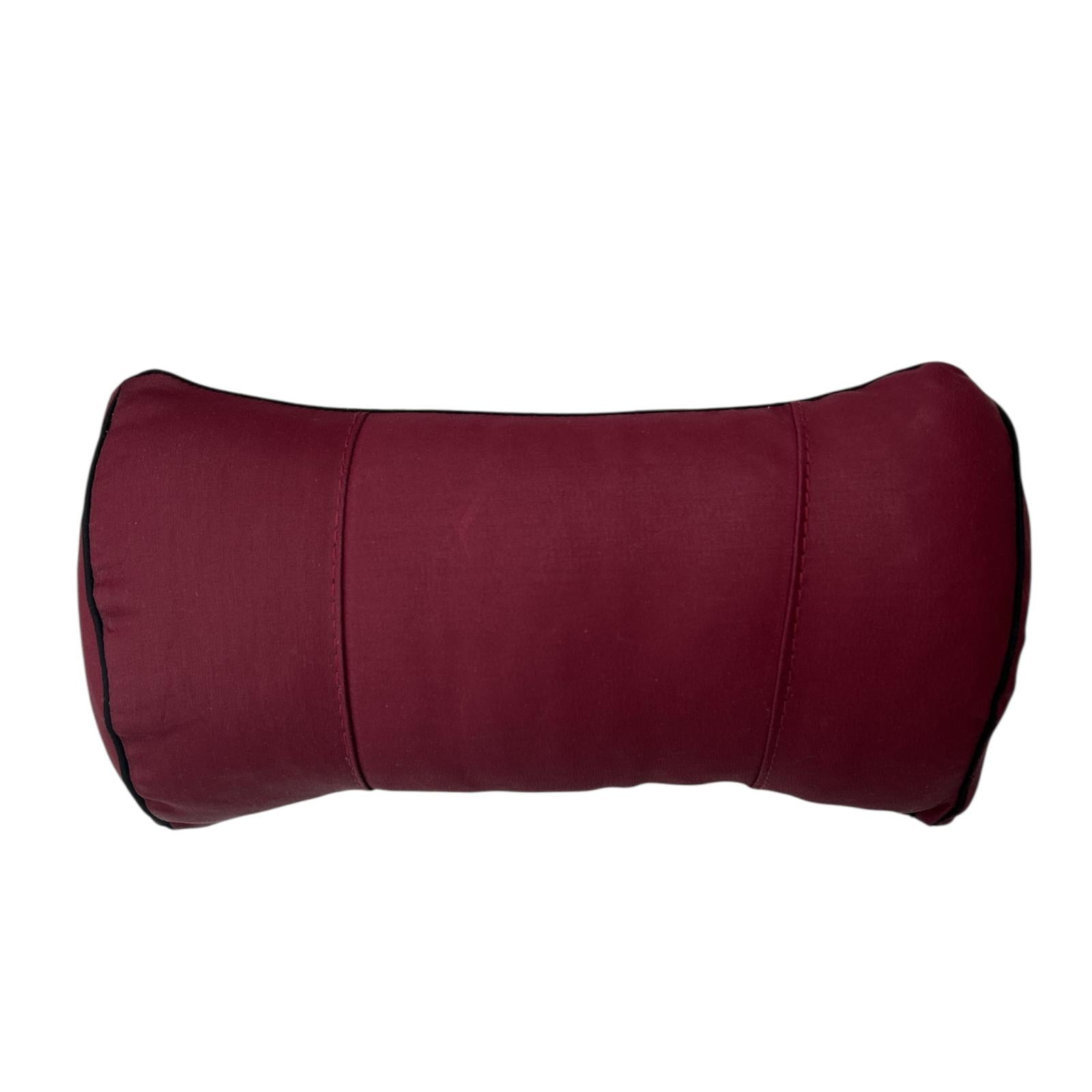 2x Ergonomisches Nackenkissen Auto & Büro – waschbar, mit Gummiband, 33x19 cm