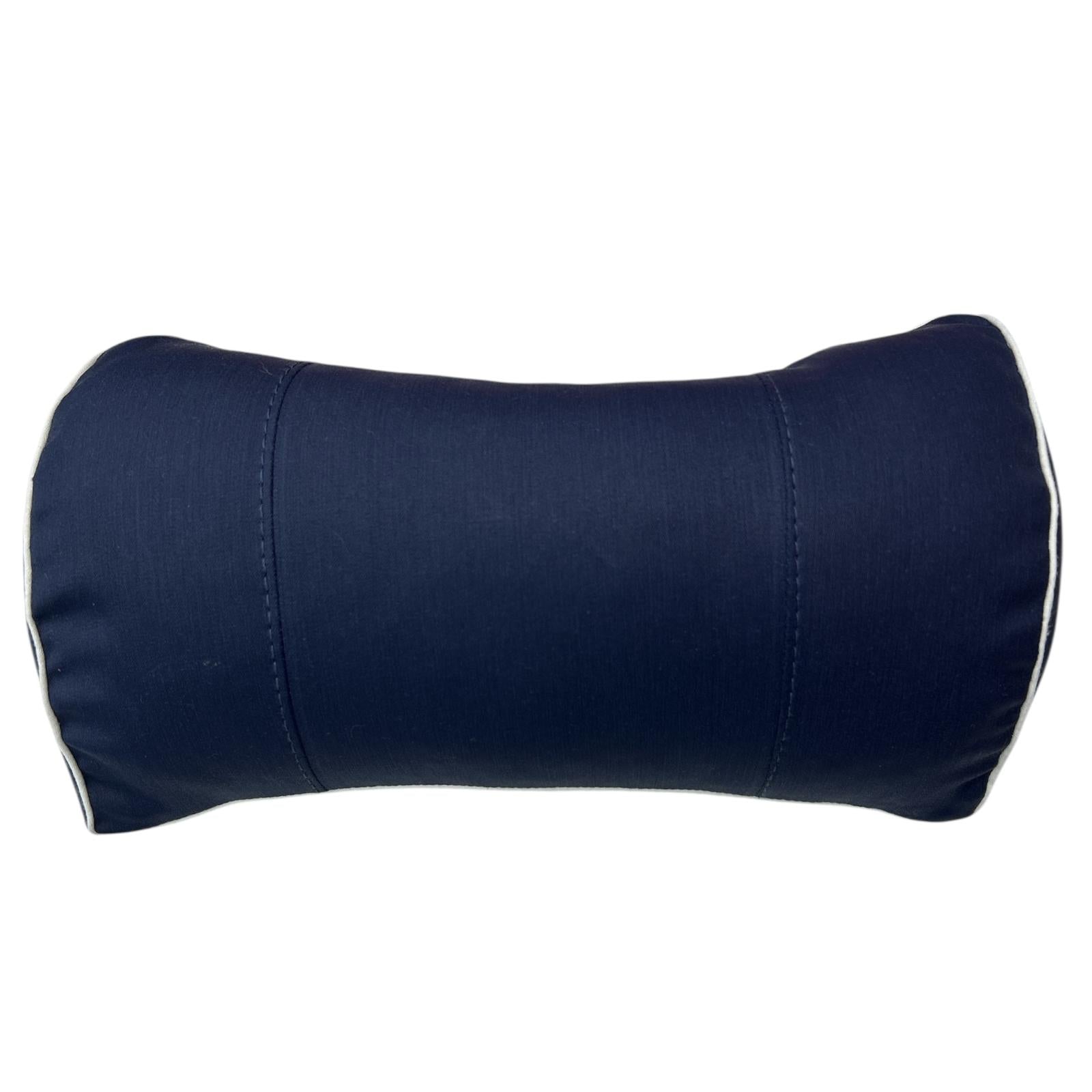 2x Ergonomisches Nackenkissen Auto & Büro – waschbar, mit Gummiband, 33x19 cm