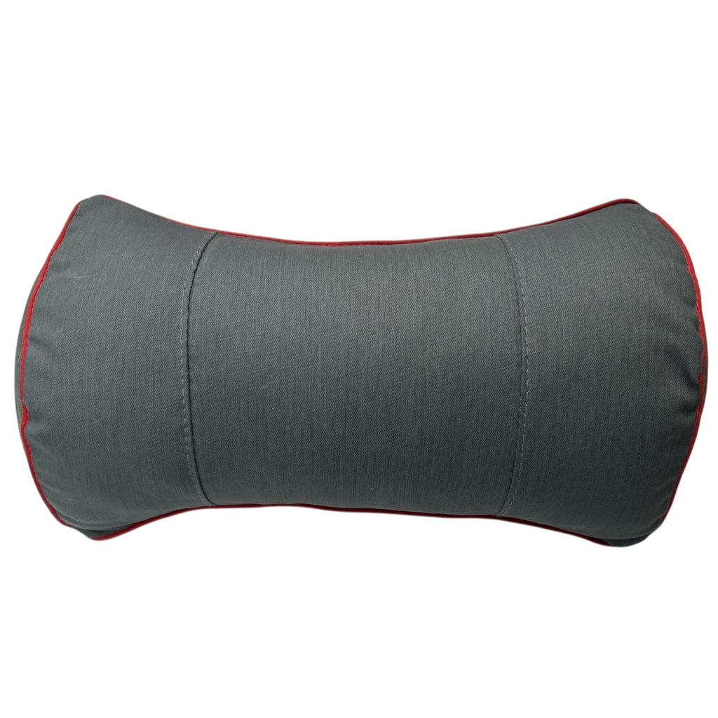 2x Ergonomisches Nackenkissen Auto & Büro – waschbar, mit Gummiband, 33x19 cm