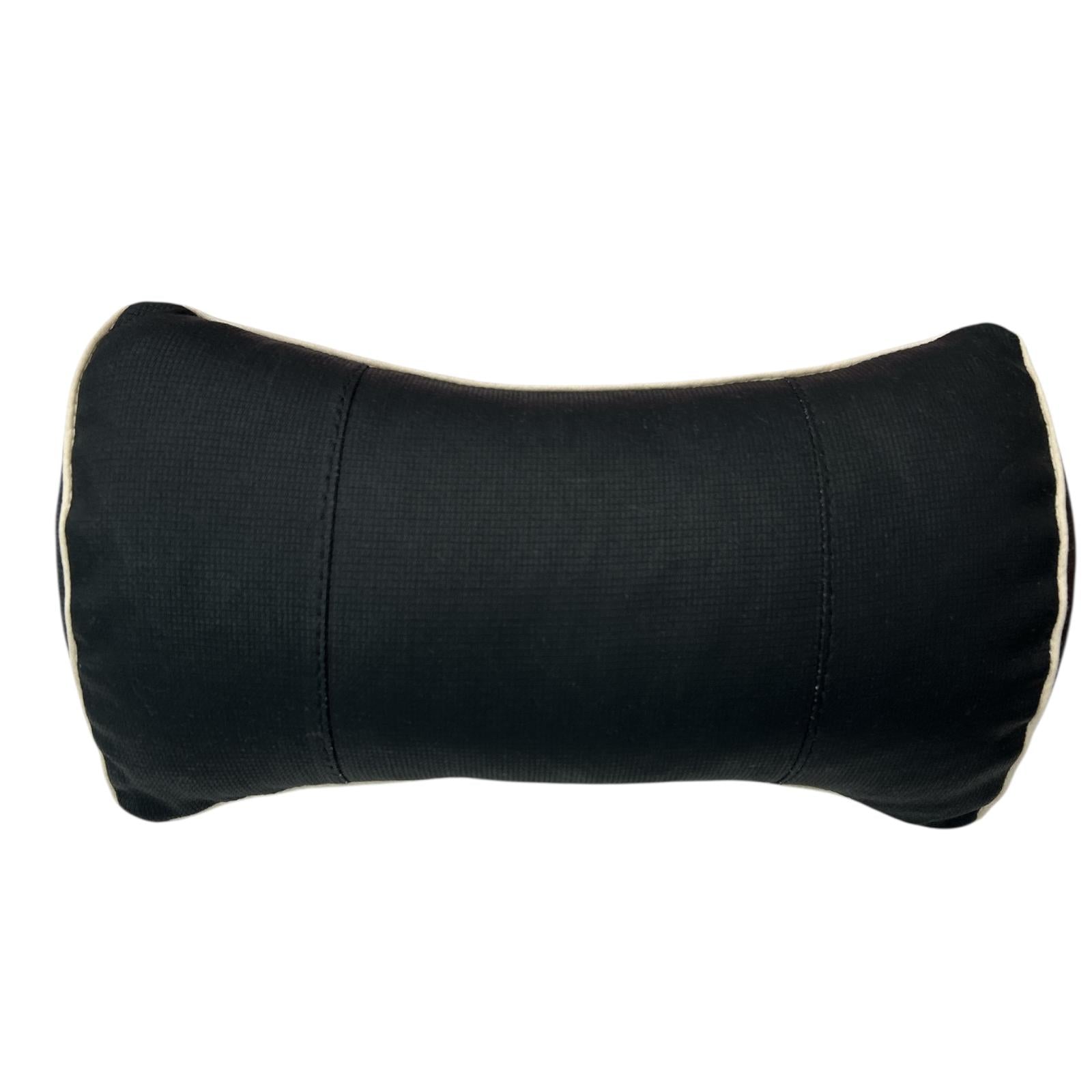 2x Ergonomisches Nackenkissen Auto & Büro – waschbar, mit Gummiband, 33x19 cm